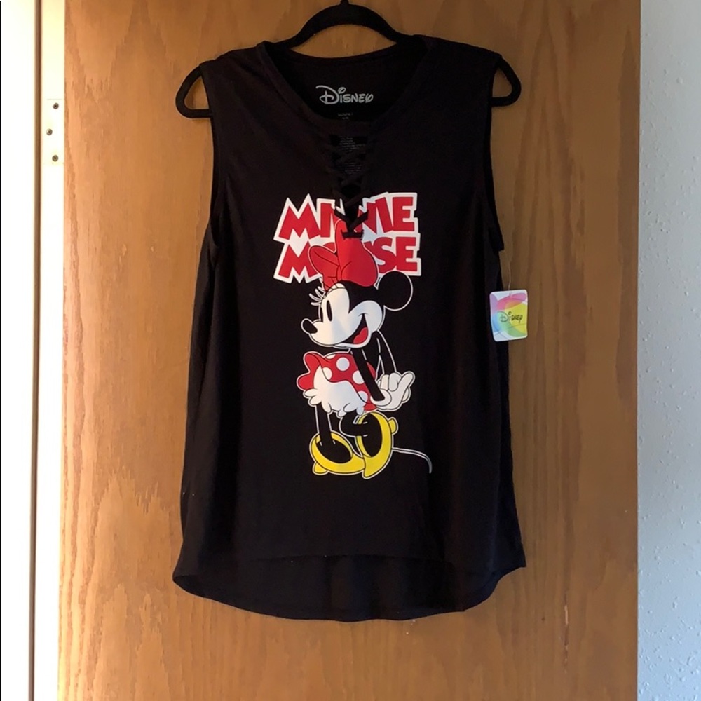 Sleeveless Minnie Mouse Shirt